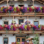 Blumen Tradition Bauernhof Sexten Dolomiten Südtirol Italien